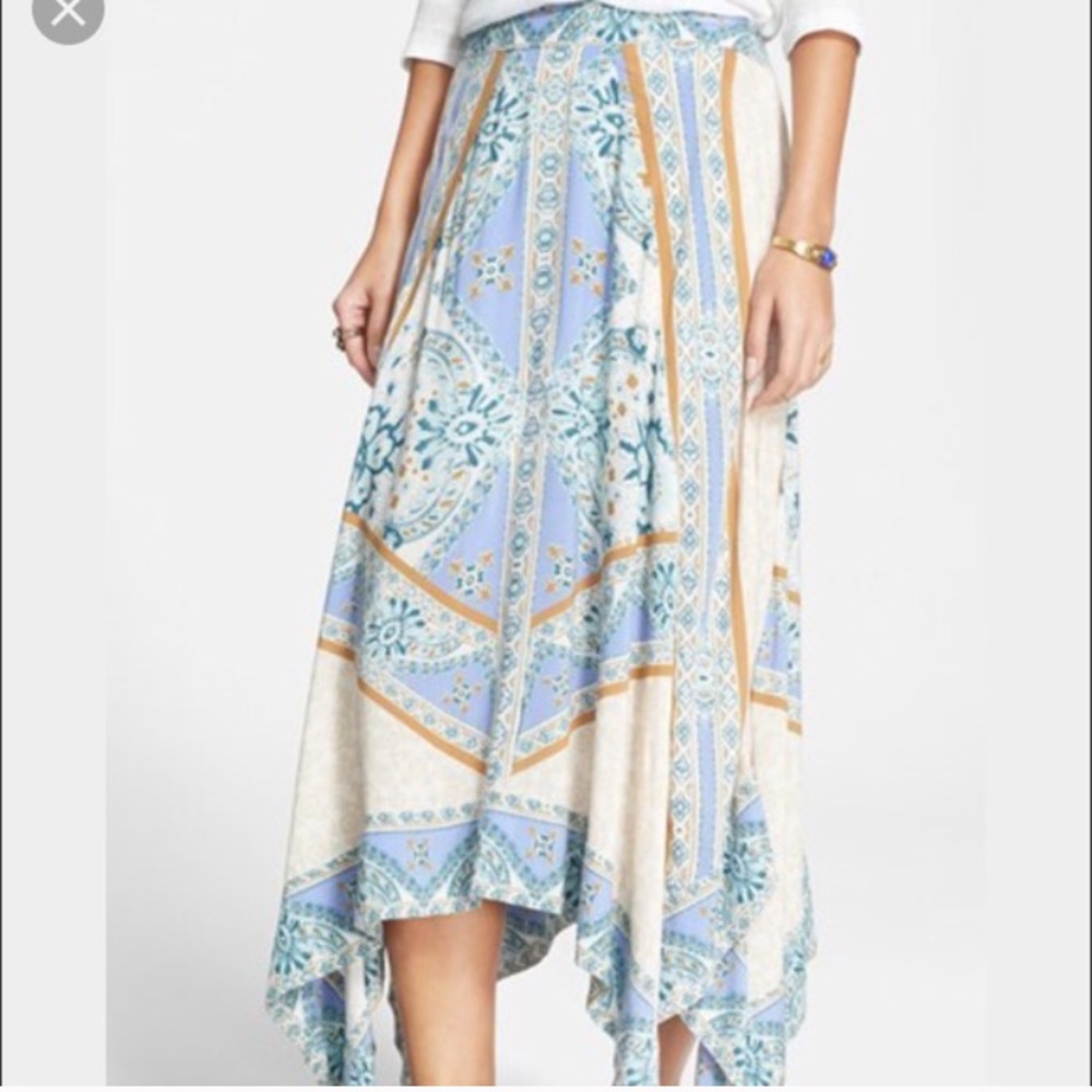 Free People “Traveler” Voile Skirt